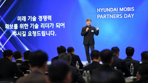 이규석 현대모비스 사장 "독자 기술이 생존 결정…협력사도 원팀"_이재헌