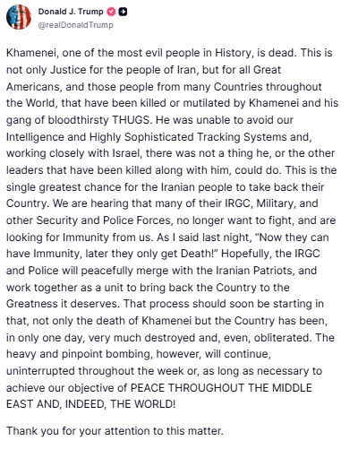 트루스 소셜 자료