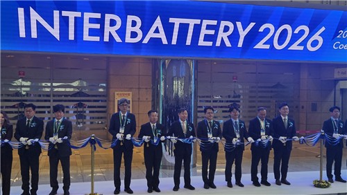 인터배터리 2026 개막식