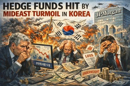 JP모건 "헤지펀드들, 한국 비중확대했다 중동리스크에 역풍"_이장원