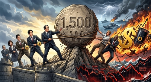 [신윤우의 외환분석] 1,500 고지전과 당국 경고_신윤우