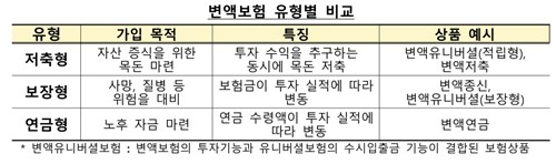 작년 변액보험 초회보험료 46.2%↑…금감원, '소비자 유의사항' 안내_이윤구