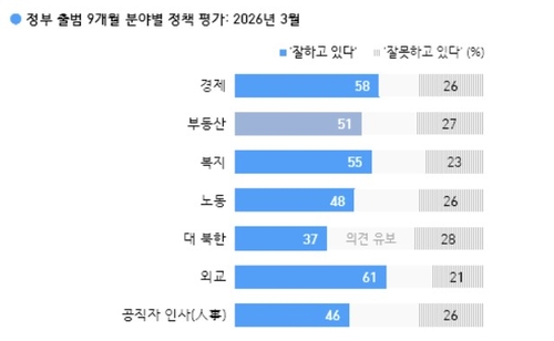"李정부, 외교·경제 잘해"…부동산 '긍정' 석달만 2배↑[한국갤럽]_황남경