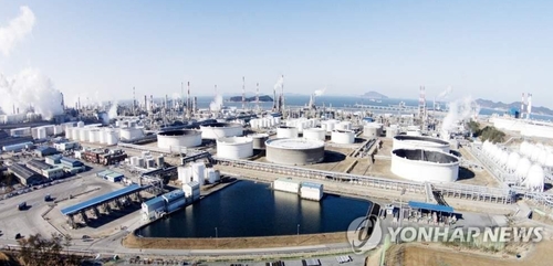 대산석유화학단지 전경