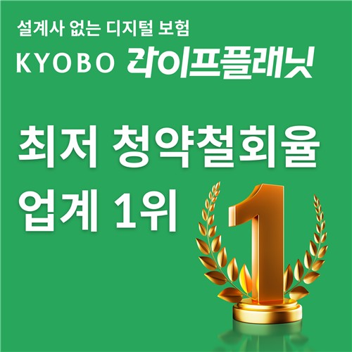 교보라이프플래닛, 최저 청약철회율 1위…보험 유지율도 상위_이윤구