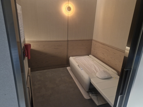 안마기가 구비된 개인 수면실