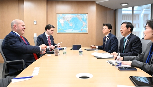 구윤철 부총리, 하비 슈와츠 칼라일 최고경영자(CEO) 면담