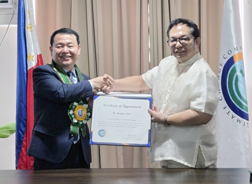 윤석대 수공 사장, 필리핀 기후변화위원회 특별고문 위촉_이재헌