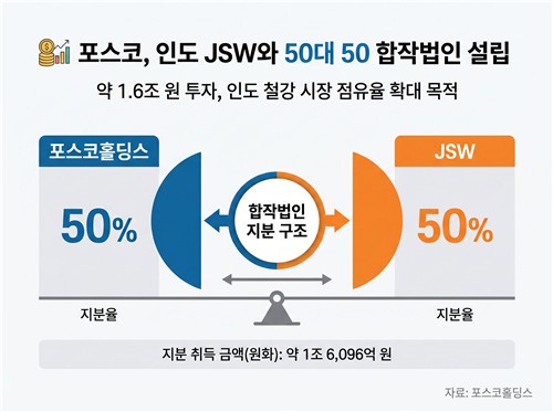 포스코, 인도 JSW와 일관제철소 만든다…2031년 준공(종합)_이재헌