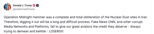 트럼프 "미드나잇 해머 작전, 이란 핵 저장소 완전히 파괴"_홍경표