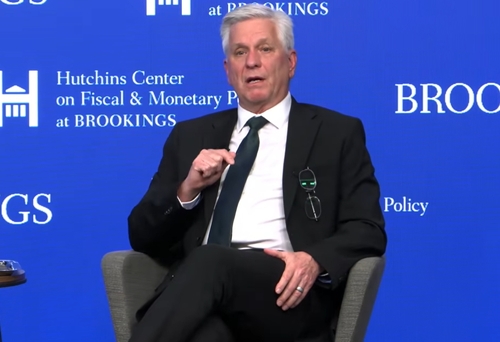 사진 출처: 브루킹스연구소 동영상 중계 캡처.