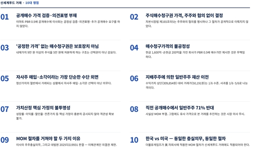 밸류파트너스, 신세계푸드 주식교환 10대 쟁점 제기…"절차적 공정성 훼손"_이규선
