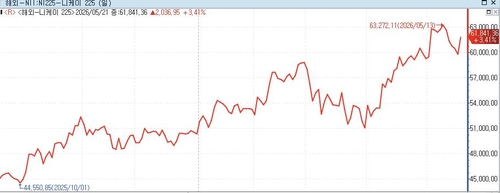 닛케이225, 장중 3%대 급등…반도체주 질주_김경림
