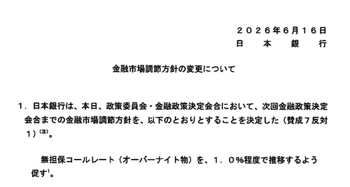 BOJ, 기준금리 1%로 25bp 인상…31년 만에 최고(상보)_박지은