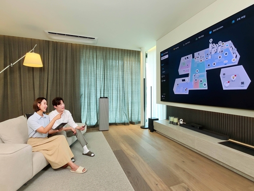 삼성 AI 모듈러 홈 내부