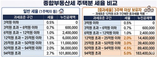 공정가액비율 인상, 강남 고가주택 '정밀 타격'…세부담 상한 변수_한이임