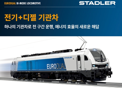 스위스 친환경 열차 슈타들러, 26일 '유로듀얼' 기술설명회 개최_최정우