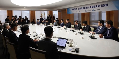 국회의장-대한상공회의소 경제 대도약 간담회