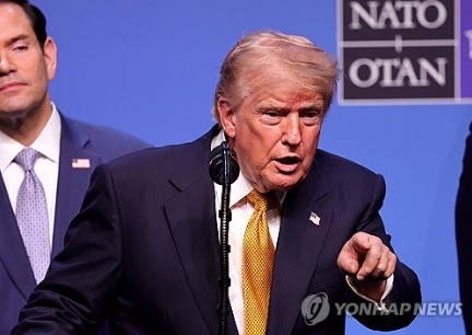 도널드 트럼프 미국 대통령