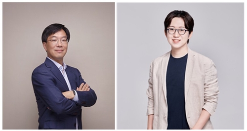 인간물리지능 테크놀로지센터의 센터장을 맡은 김정 교수(좌)와 공경철 교수(우)