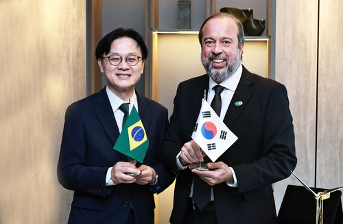 김정관 산업통상부 장관, 렉산드르 실베이라 브라질 광업에너지부 장관