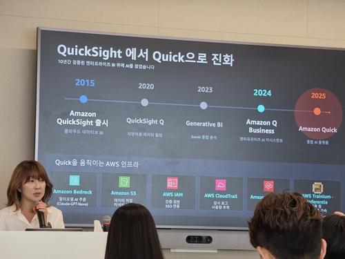 AWS 코리아 아마존 퀵 기자간담회
