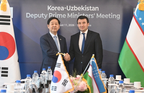 구윤철 부총리, 잠시드 호자예프 우즈벡 부총리 면담