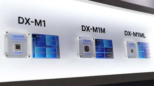 딥엑스의 온디바이스 AI 반도체 'DX-M1' 계열 제품
