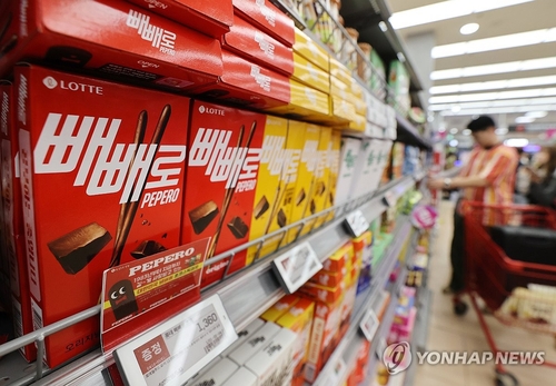롯데웰푸드 빼빼로