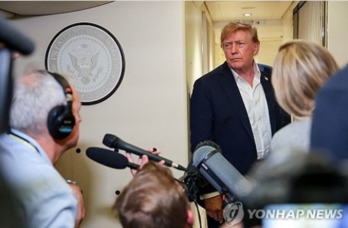 도널드 트럼프 미 대통령