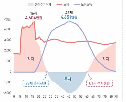 1인당 생애주기 적자