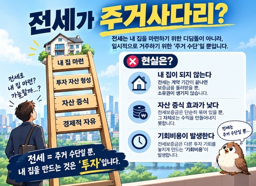 전세가 주거사다리인가
