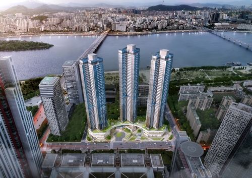 여의도 공작아파트 재건축 조감도