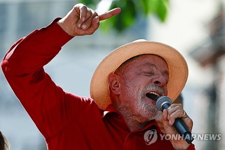 루이스 이나시우 룰라 다시우바 브라질 대통령