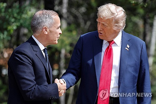 G7서 무역협의 진전보나…트럼프, 캐나다와 합의 가능성 낙관_최진우