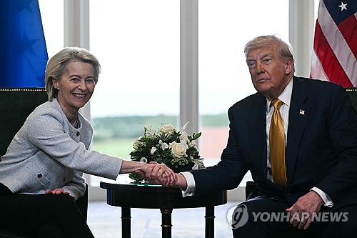 미국 "EU에 15% 관세 부과…EU는 美에 6천억달러 투자"…무역 합의(종합)_최진우