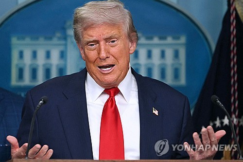 도널드 트럼프 미국 대통령