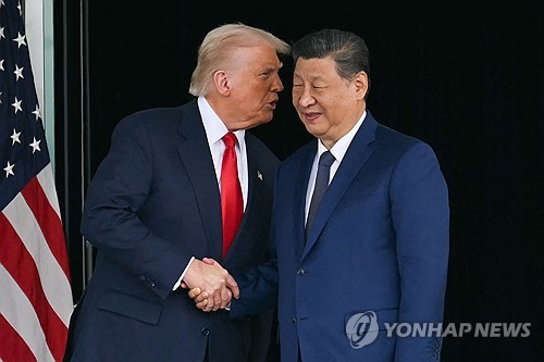 "트럼프-시진핑 전화통화"(상보)_최진우