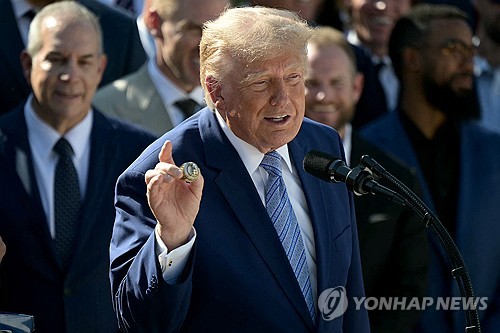 도널드 트럼프 미국 대통령