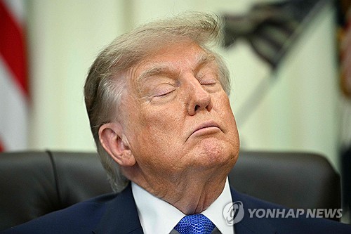 도널드 트럼프 미국 대통령