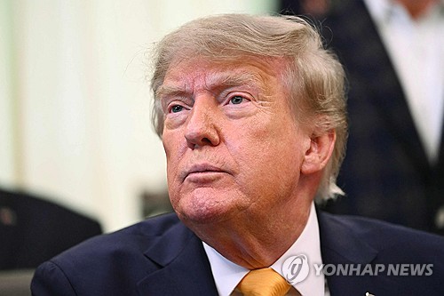 도널드 트럼프 미국 대통령