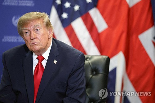 도널드 트럼프 미국 대통령