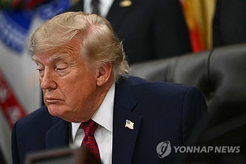 도널드 트럼프 미국 대통령