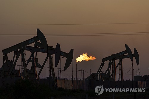 미국 텍사스주 퍼미안 분지 시추시설