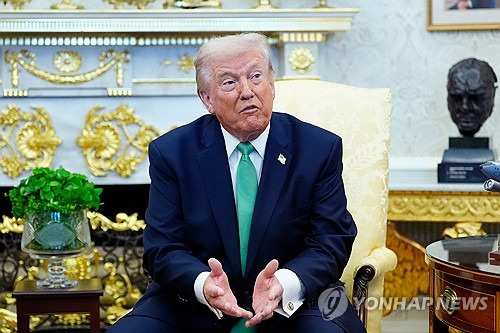 트럼프 "아직 이란을 떠날 준비가 되지 않아…中과 회담 5주 뒤"(상보)_최진우