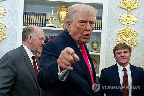 트럼프 "이란 전쟁 끝나가고 있다"(상보)_최진우