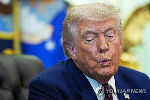 도널드 트럼프 미국 대통령
