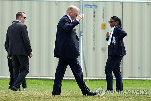 도널드 트럼프 미국 대통령