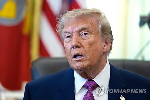 도널드 트럼프 미국 대통령