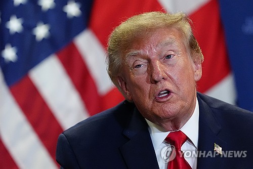 도널드 트럼프 미국 대통령